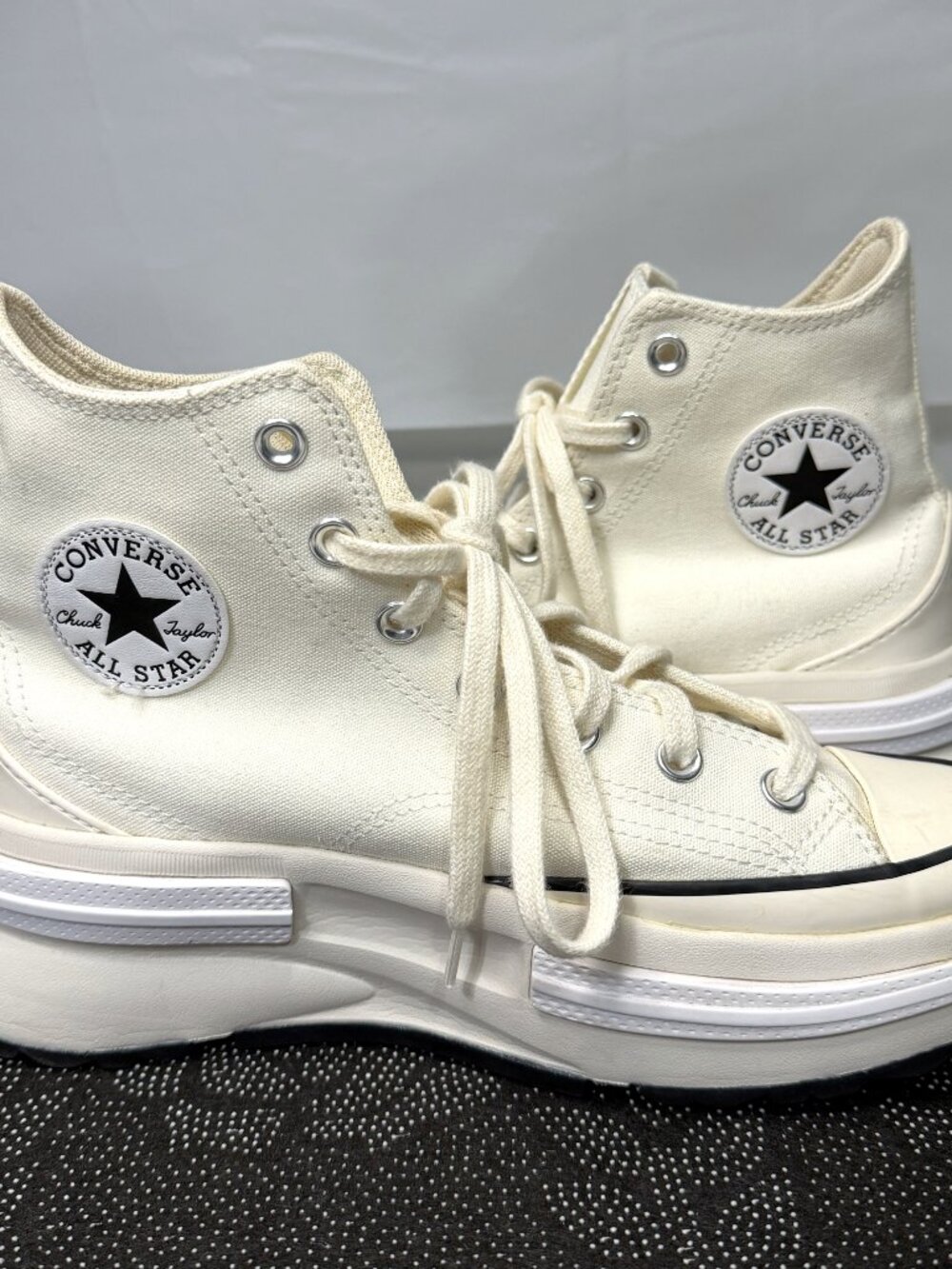 Converse Chuck Taylor Run Star Legacy CX Egret/White Size Men's 7/Women's 8.5